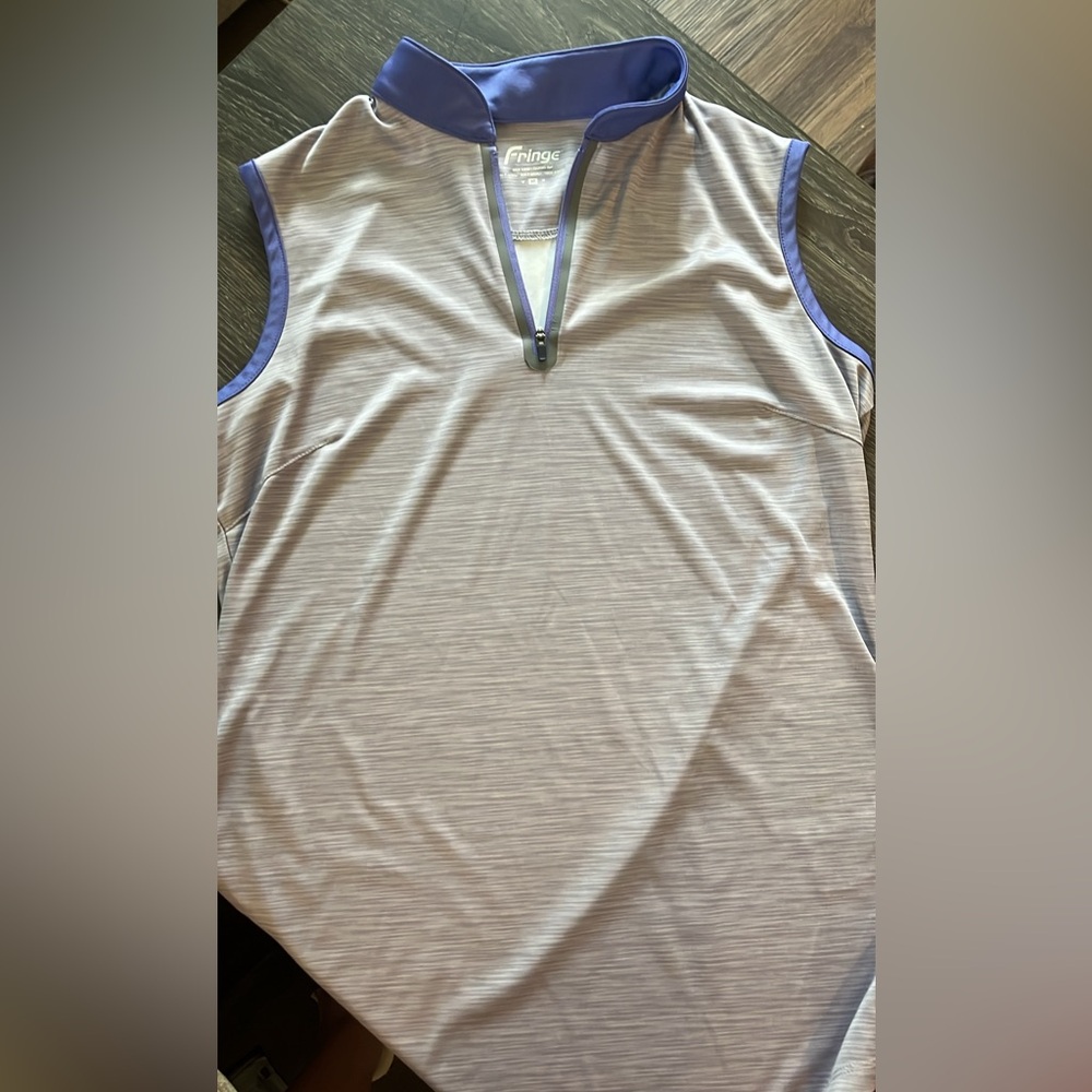 Fringe golf tank top